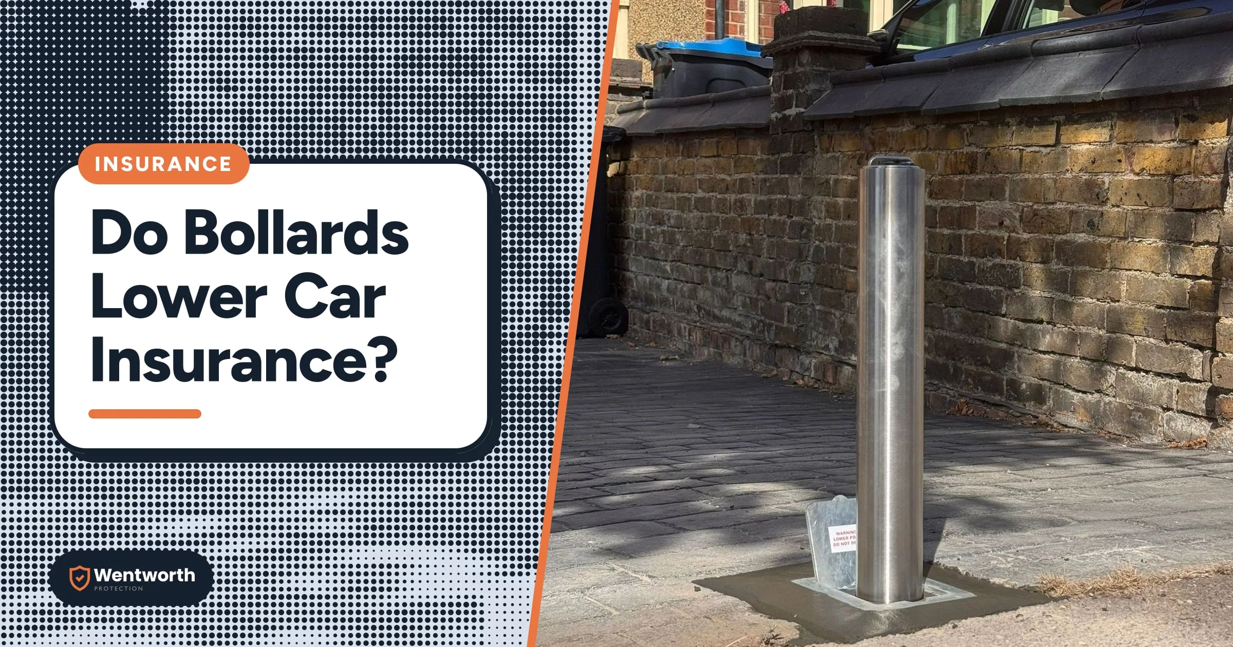 Do Driveway Bollards Reduce Car Insurance? Here’s How It Works